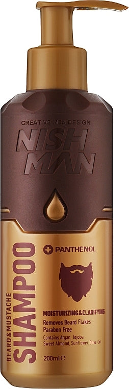 Nishman Champú Para Barba Profesional - 200 ml