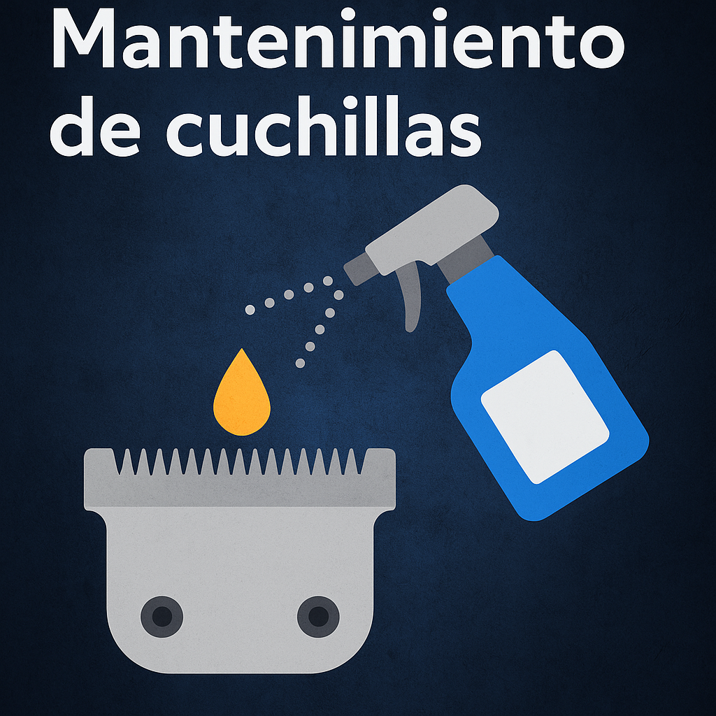 Cómo debe ser el mantenimiento de las cuchillas de tu clipper y trimmer