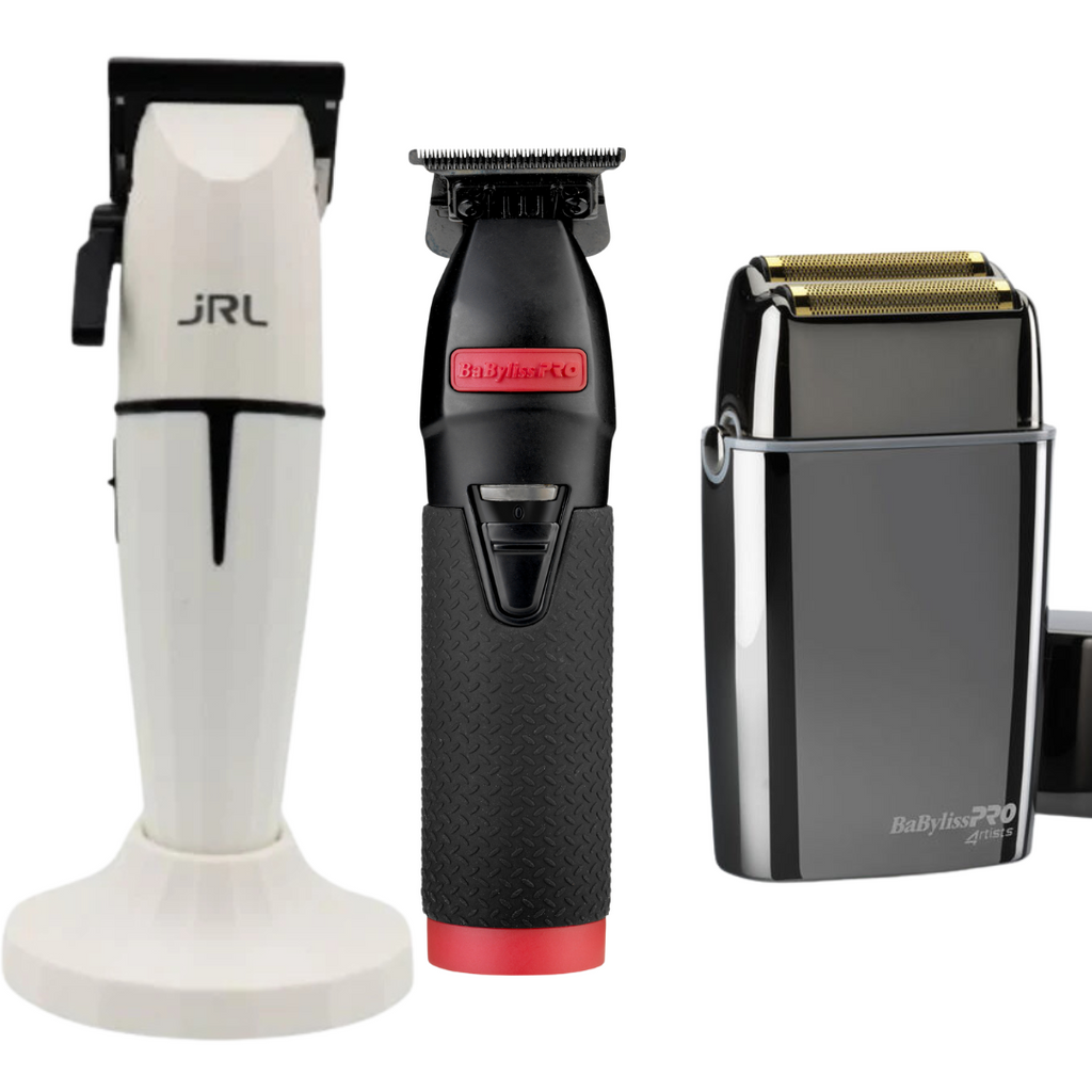 Combo JRL Onyx Clipper + Skeleton Boost Trimmer + FX02 Shaver Babyliss