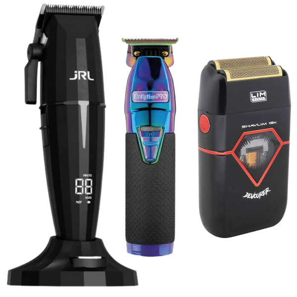 Combo JRL Onyx Clipper + Skeleton Boost Trimmer + Shavlim Devourer Shaver