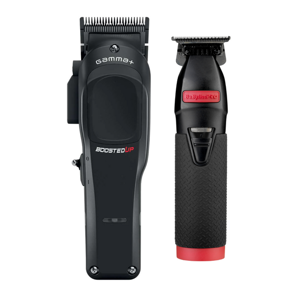 Gamma Piu Boosted Up Clipper + Skeleton Boost Trimmer Babyliss