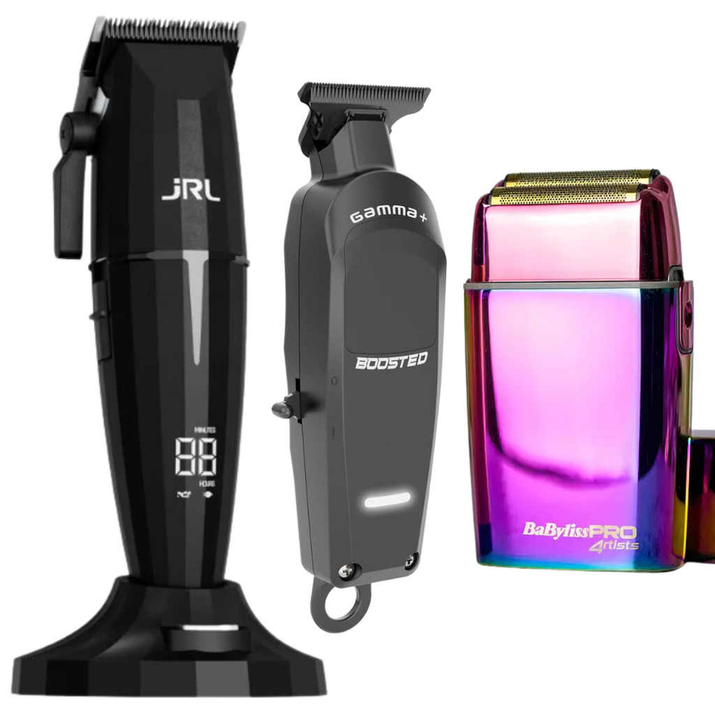 JRL Onyx + Gamma Piu Boosted Trimmer + FX02 Babyliss Shaver
