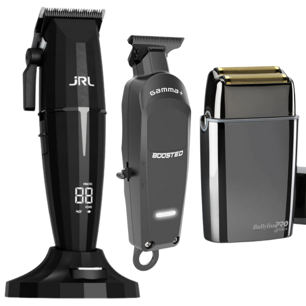 JRL Onyx + Gamma Piu Boosted Trimmer + FX02 Babyliss Shaver