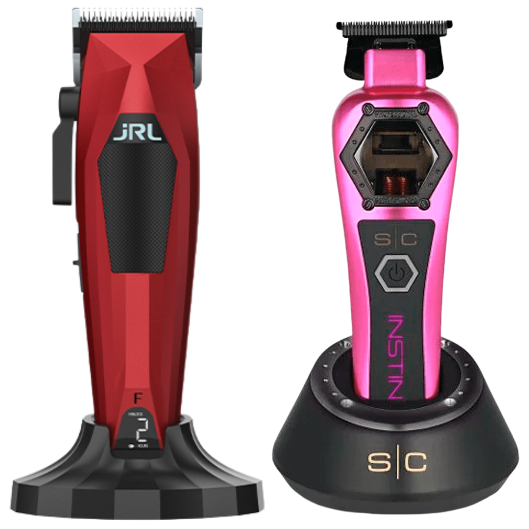 JRL 3000 Clipper + Stylecraft Instinct Trimmer Metal Edition