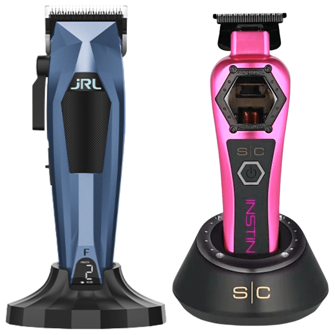 JRL 3000 Clipper + Stylecraft Instinct Trimmer Metal Edition