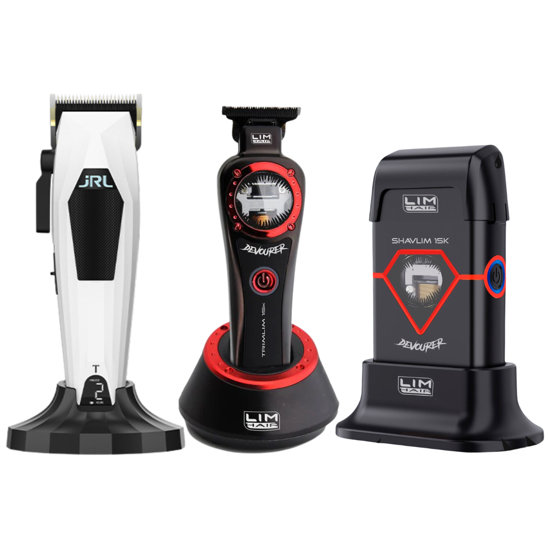 JRL 3000 Clipper + Trimlim Devourer Trimmer + Shavlim Devourer Shaver