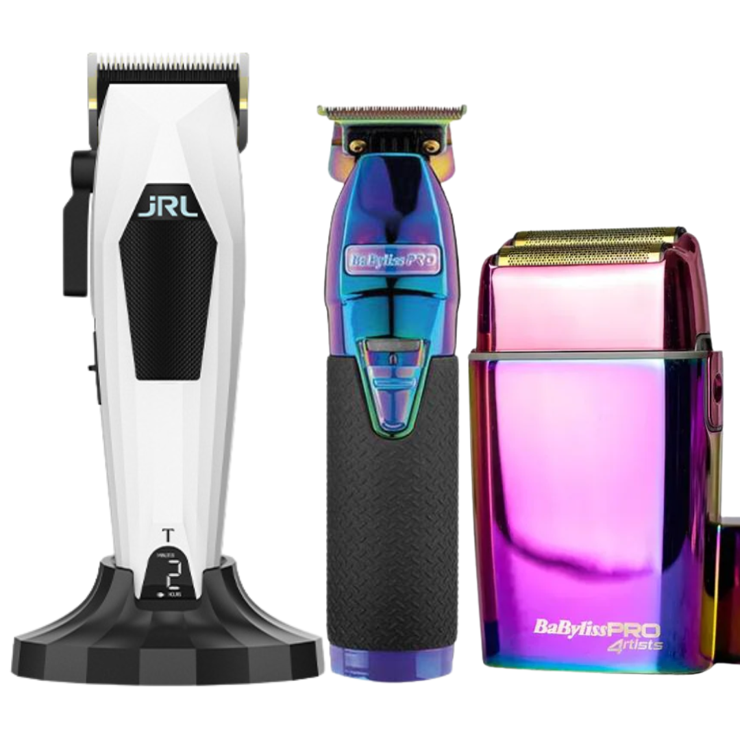 JRL 3000 Clipper + Skeleton Trimmer Babyliss + FX02 Shaver Babyliss