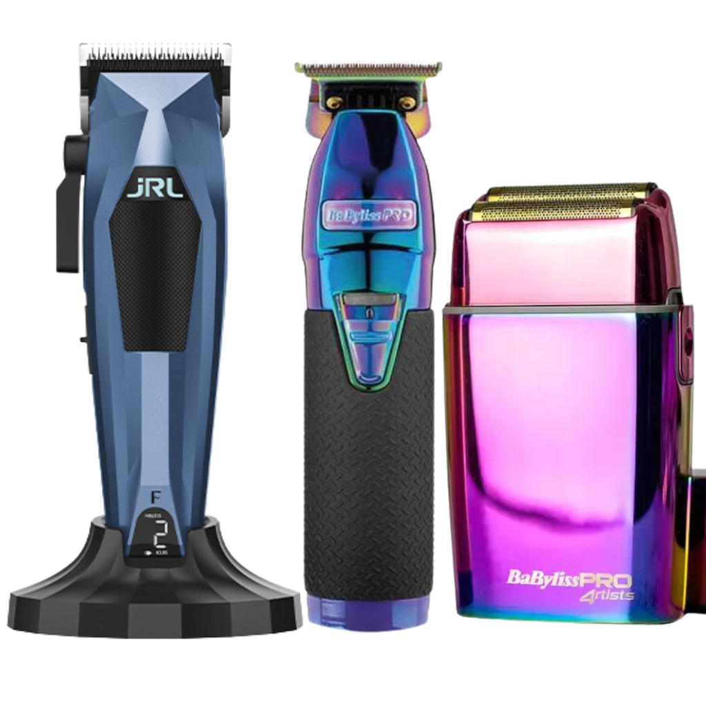 JRL 3000 Clipper + Skeleton Trimmer Babyliss + FX02 Shaver Babyliss