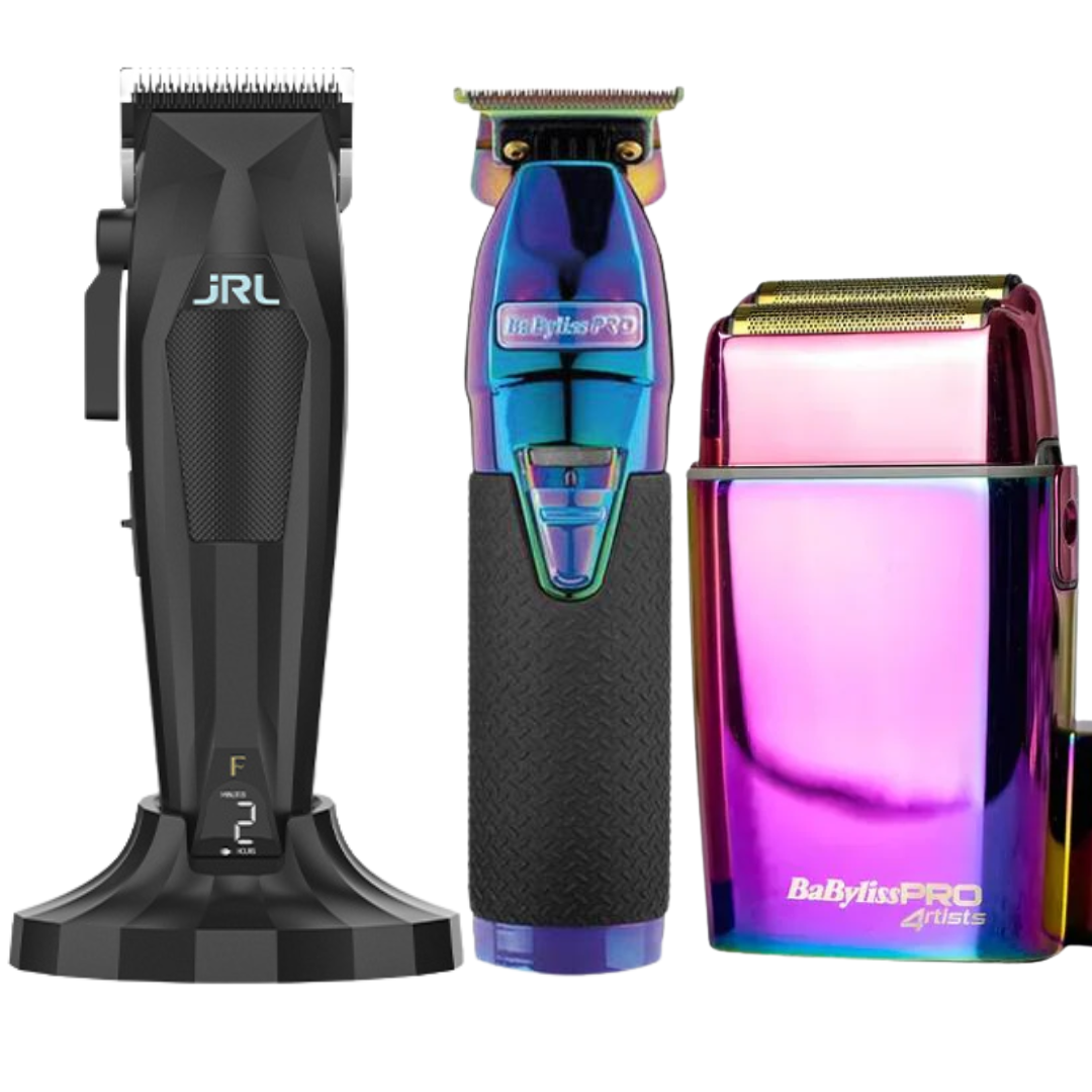 JRL 3000 Clipper + Skeleton Trimmer Babyliss + FX02 Shaver Babyliss