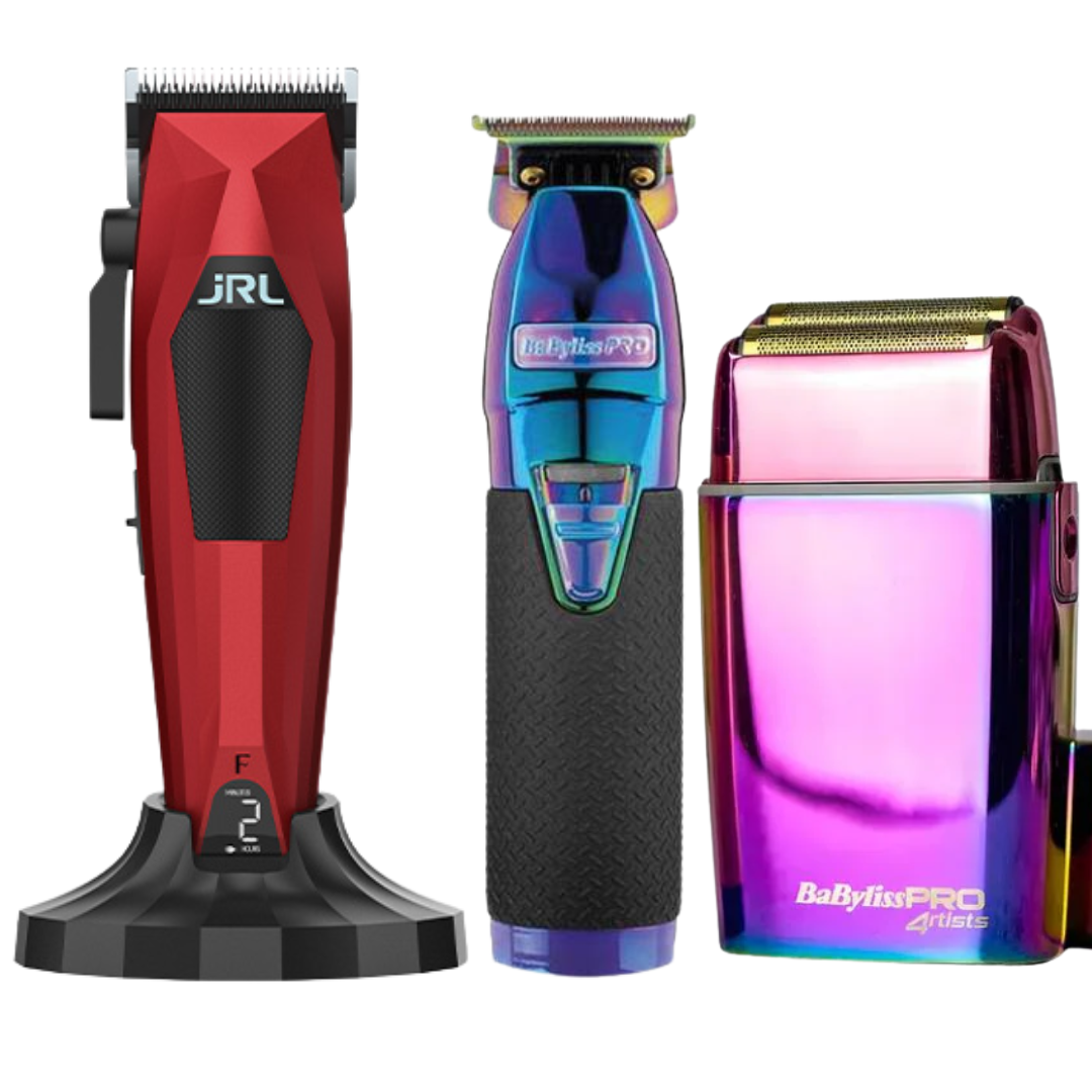 JRL 3000 Clipper + Skeleton Trimmer Babyliss + FX02 Shaver Babyliss