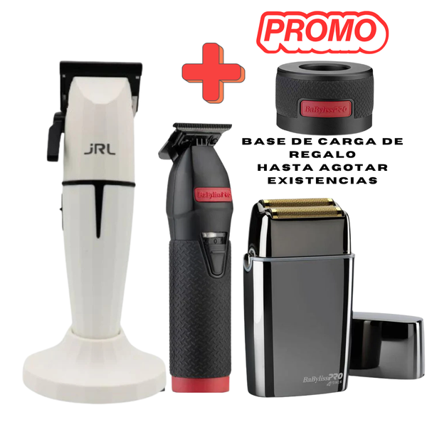 Combo JRL Onyx Clipper + Skeleton Boost Trimmer + FX02 Shaver Babyliss