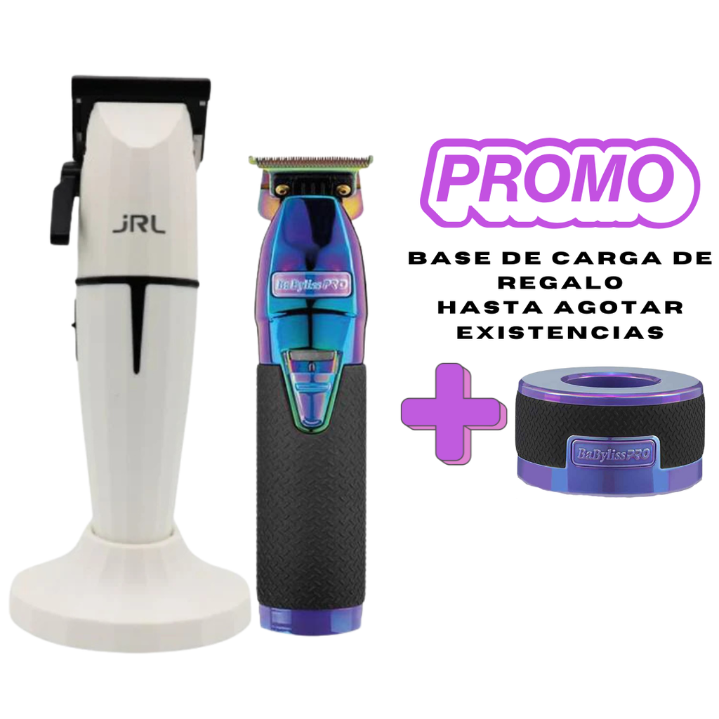 Combo JRL Onyx Clipper + Skeleton Boost Trimmer + Base de Carga JRL