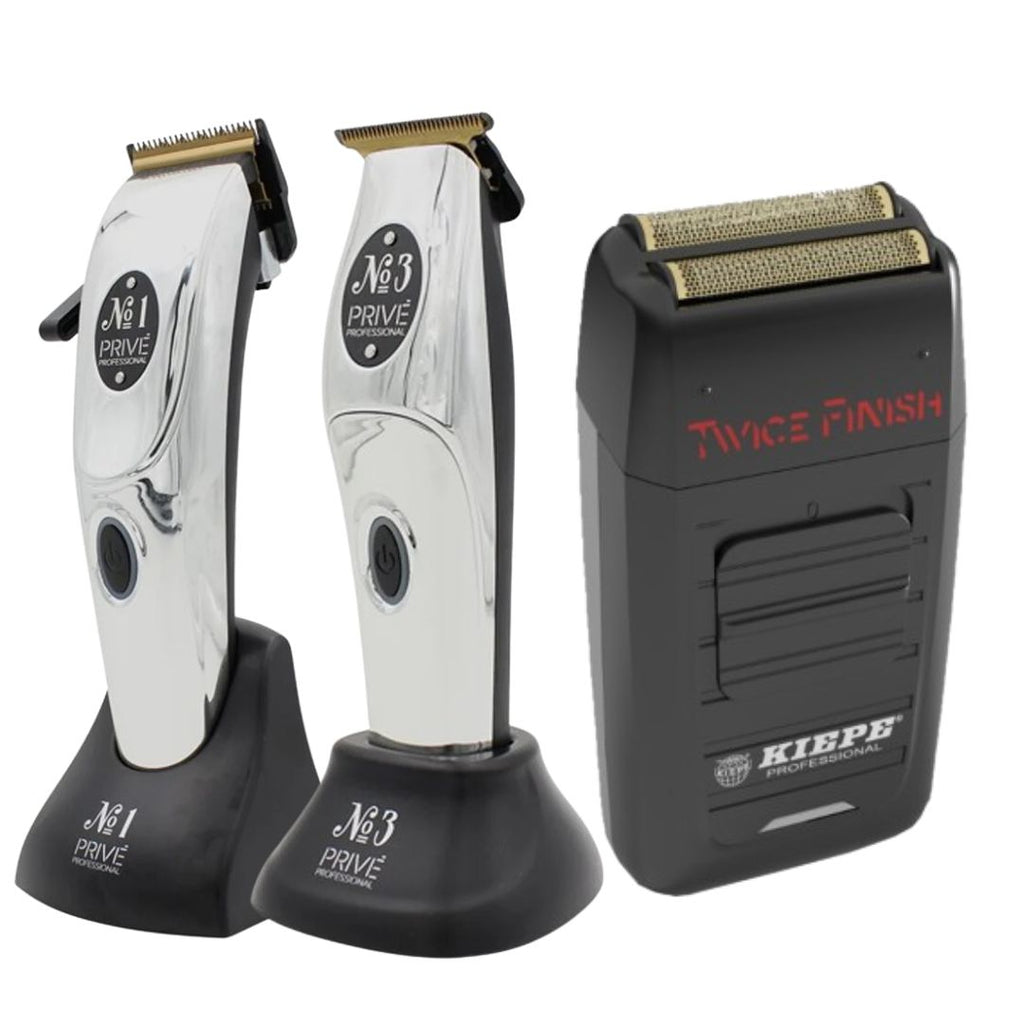 Privé Cordless Clipper + Trimmer 10.000rpm + Shaver