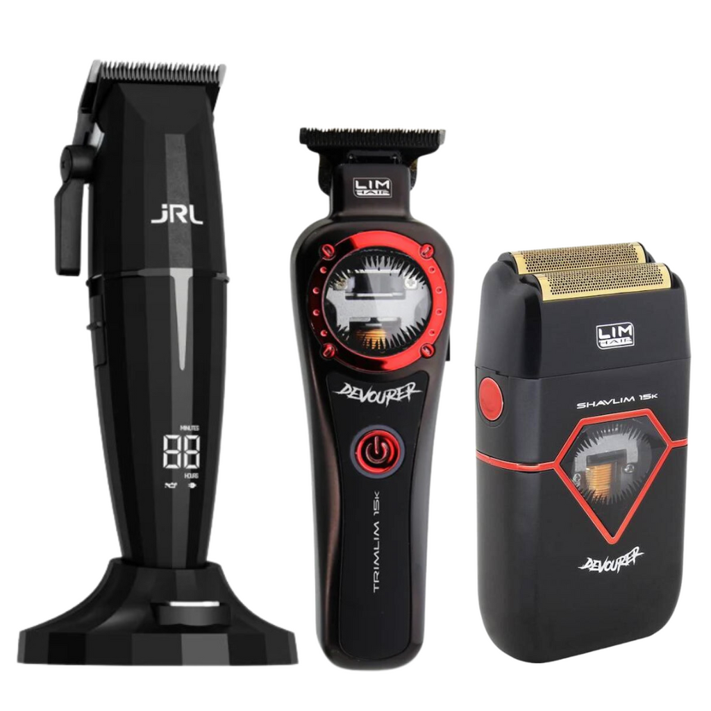 Combo JRL Onyx Clipper + Trimmer y Shaver Devourer (Trimlim & Shavlim)