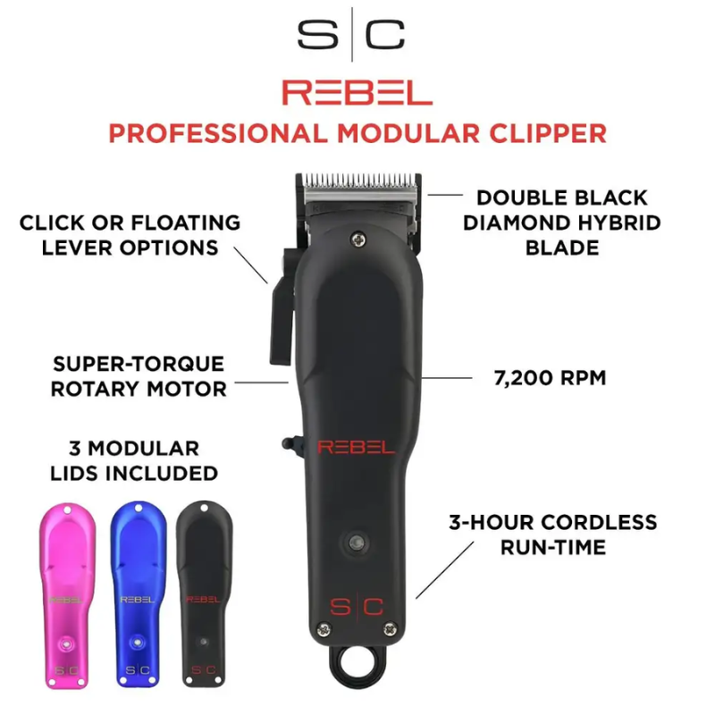 StyleCraft Rebel Clipper Cordless