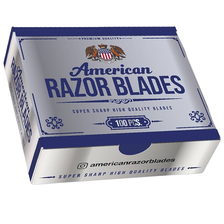 Cuchillas American Razor Blades Caja x100