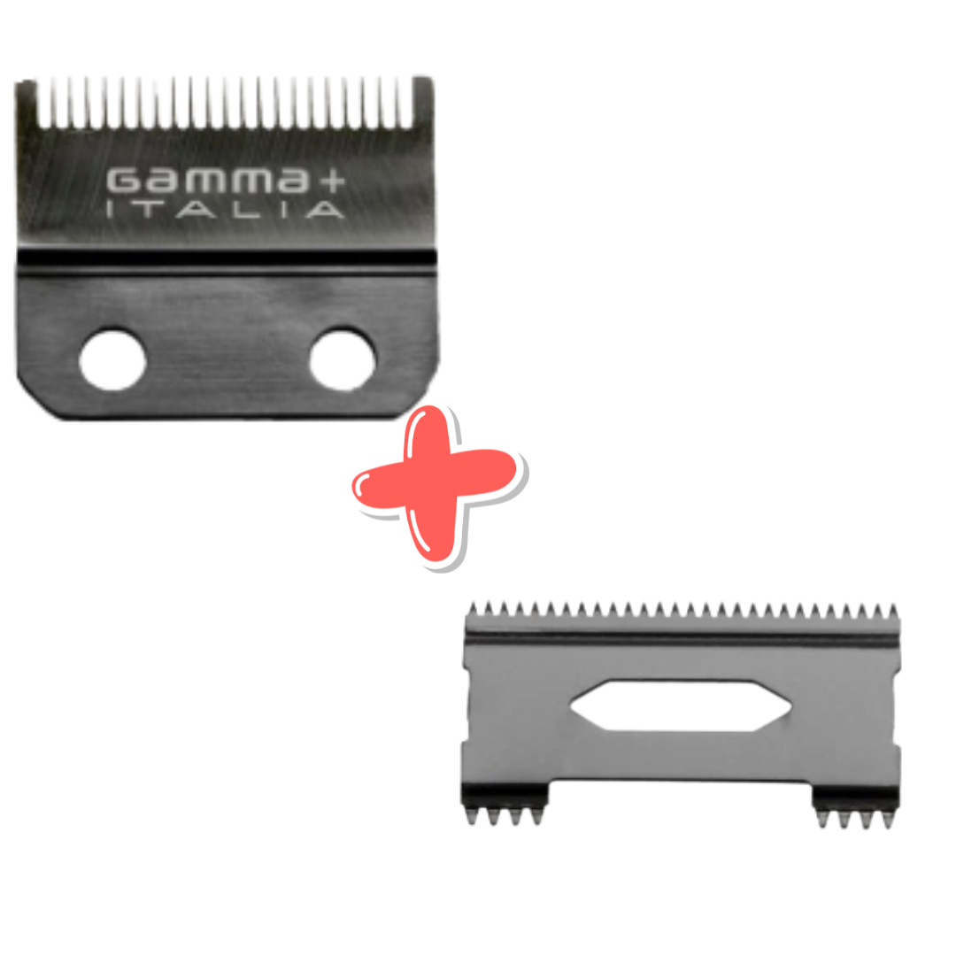 Pack Cuchillas Fade Fija y DLC Móvil Clipper Gamma Piu