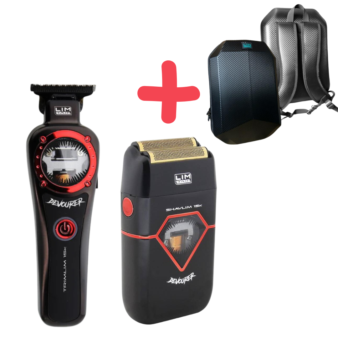 Devourer Trimmer y Shaver + Mochila Regalo (Trimlim y Shavlim)