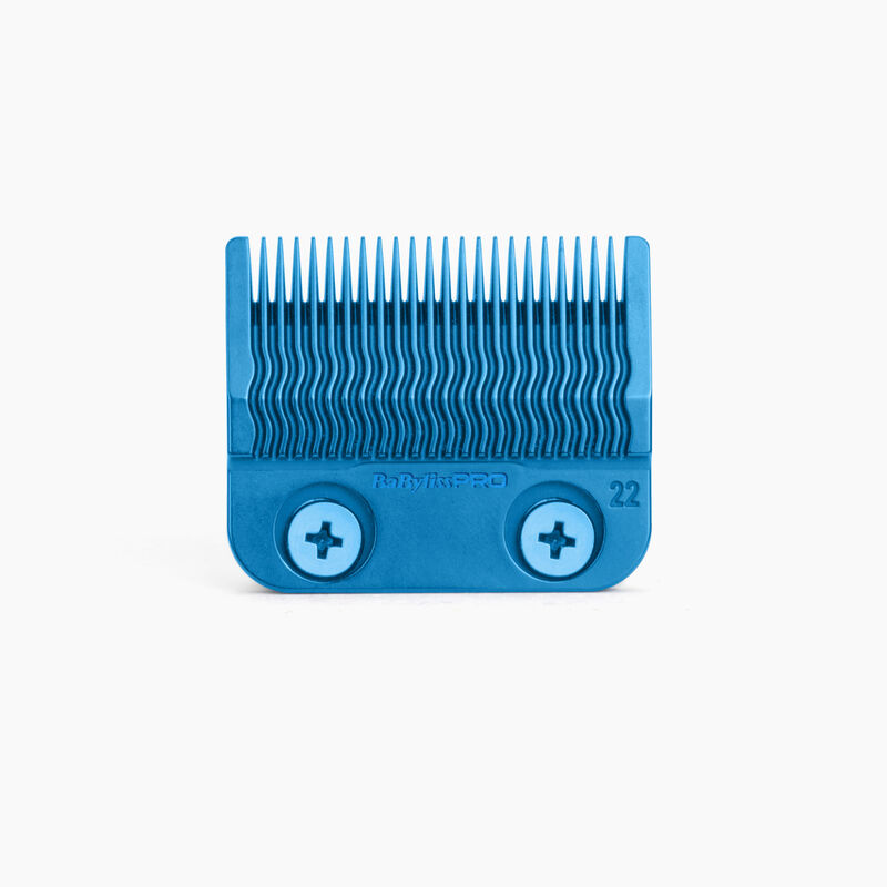 Cuchilla Fade MIM de Titanio azul
