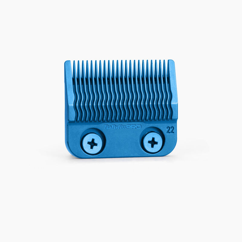 Cuchilla Fade MIM de Titanio azul