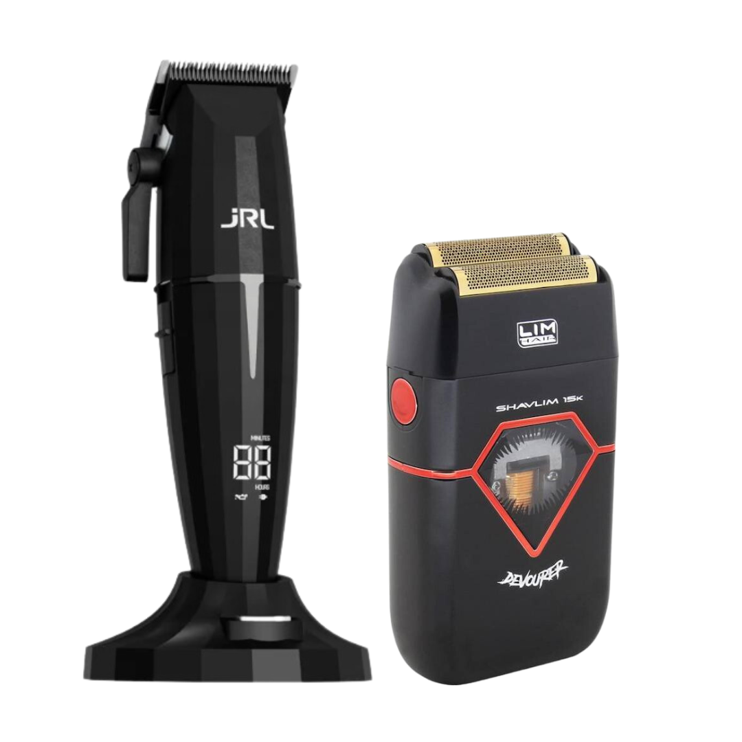 Combo JRL Onyx Clipper + Shavlim Devourer Shaver