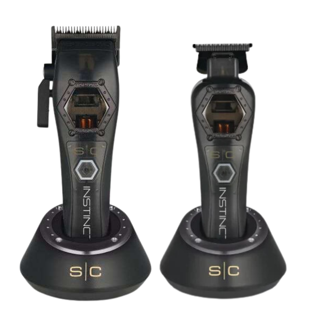 Combo Stylecraft Instinct Metal Edition Clipper y Trimmer (Instinct Clipper Metal + Instinct Trimmer Metal)
