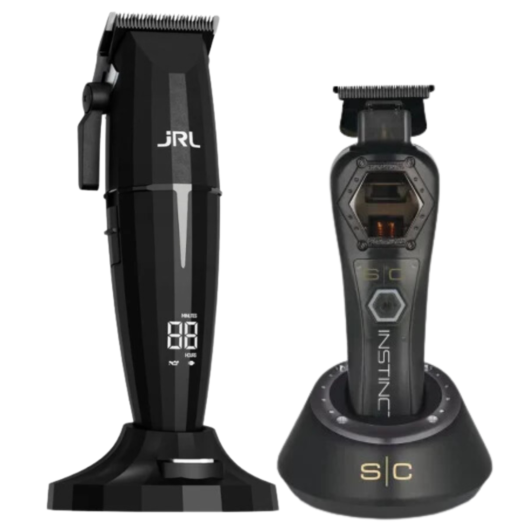 Combo JRL Onyx Clipper + Stylecraft Instinct Trimmer Metal Edition