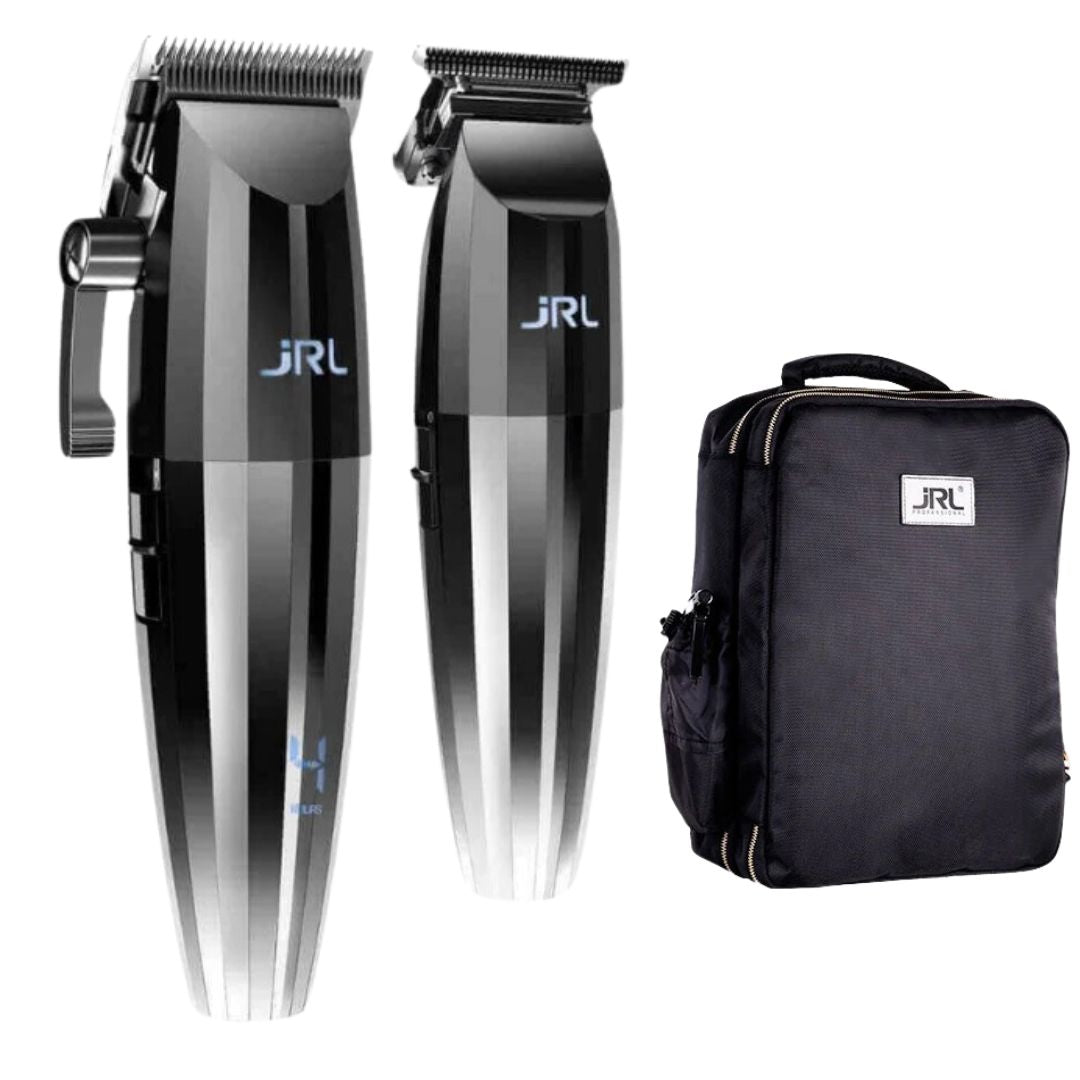 Combo JRL 2020C Clipper + Trimmer JRL 2020T + Mochila Silver