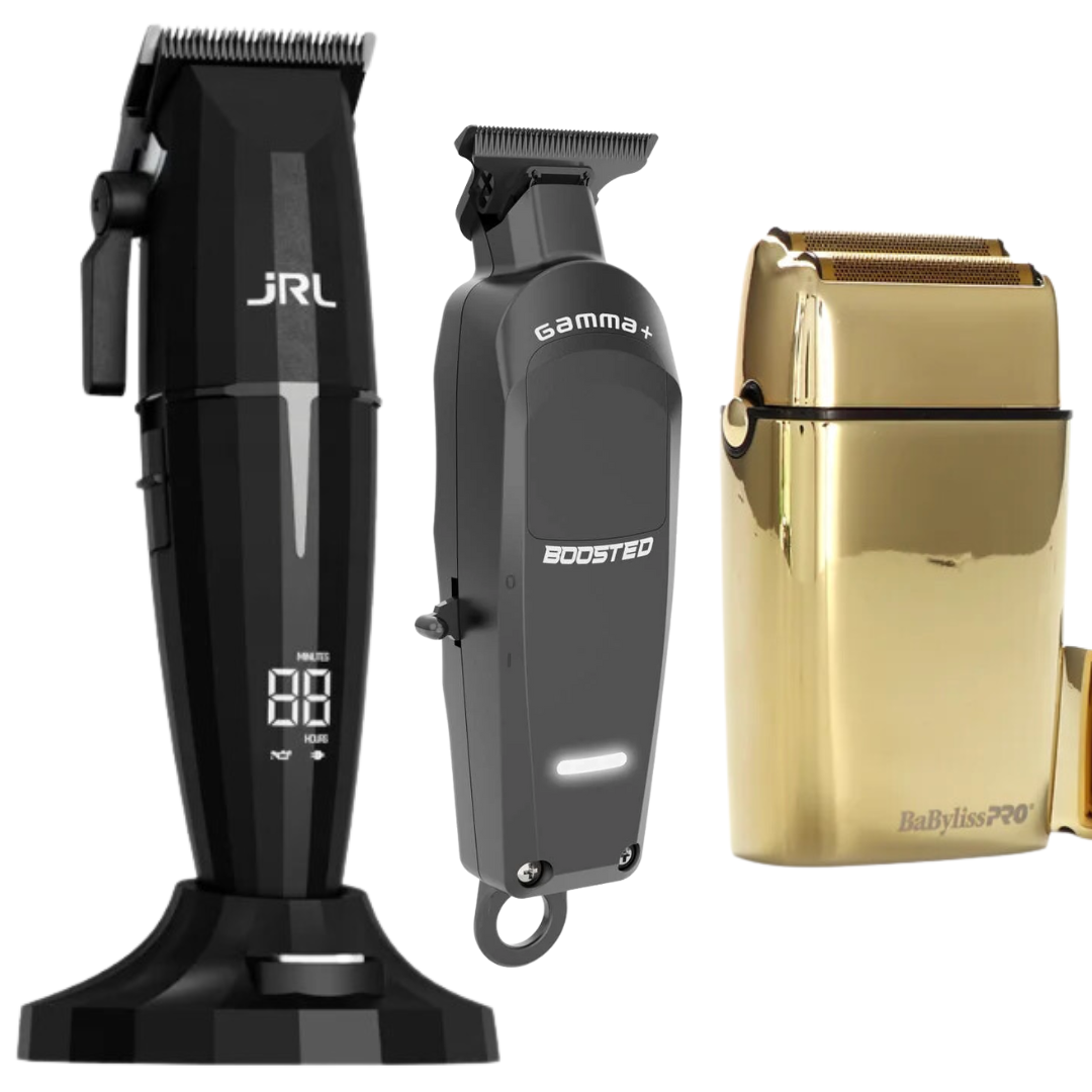JRL Onyx + Gamma Piu Boosted Trimmer + FX02 Babyliss Shaver