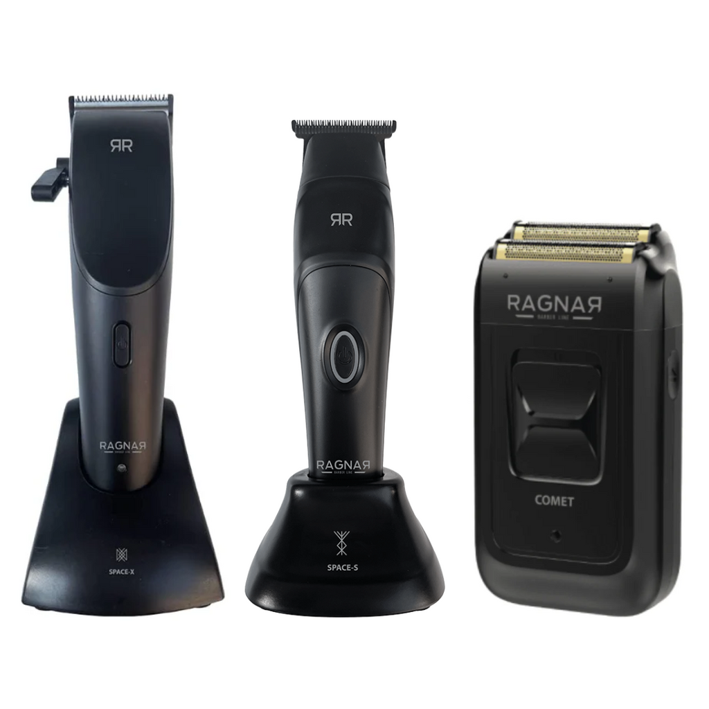 Combo Ragnar Clipper + Trimmer Space X + Shaver Comet