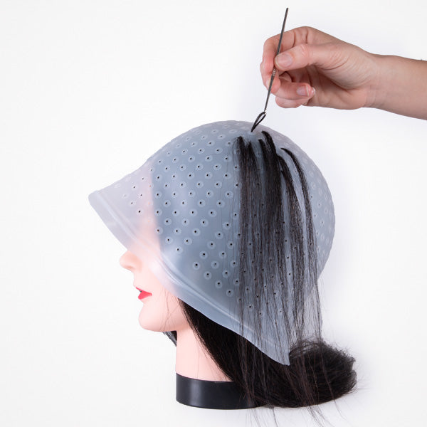 Gorro Mechas Silicona Transparente Perforado Gm03 Bifull