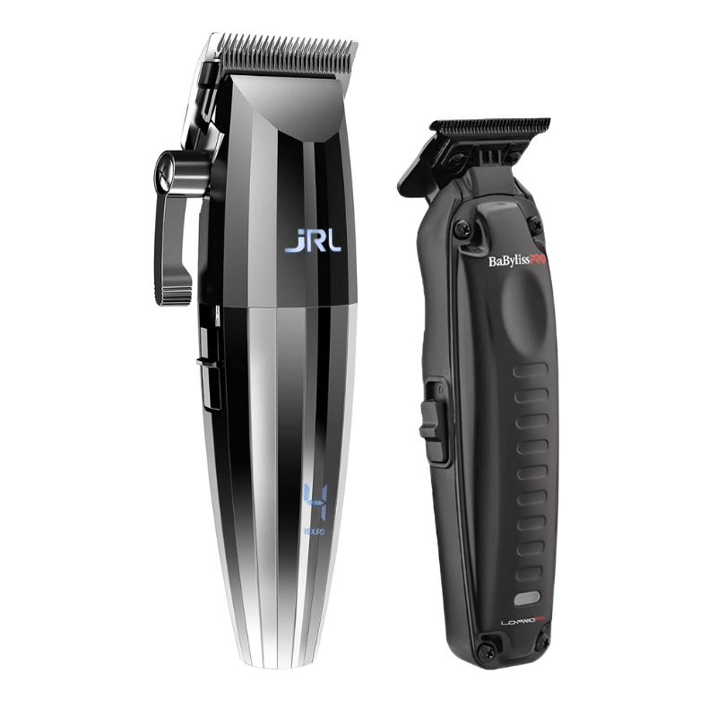 Máquina de Corte Fresh Fade 2020C Clipper JRL + High Performance LoPro Trimmer Babyliss 4Artist JRL