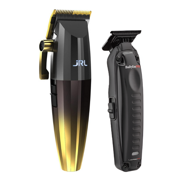 Máquina de Corte Fresh Fade 2020C Clipper JRL + High Performance LoPro Trimmer Babyliss 4Artist JRL