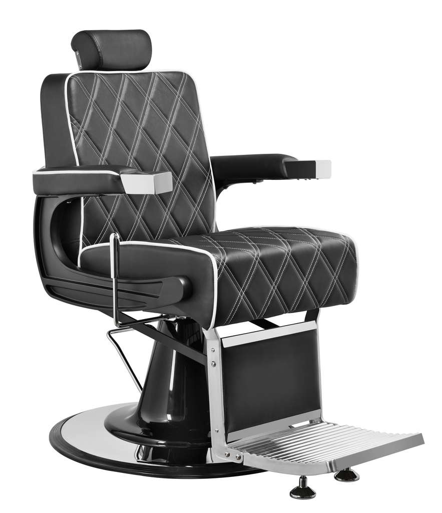 Sillon Barbería Slick Negro