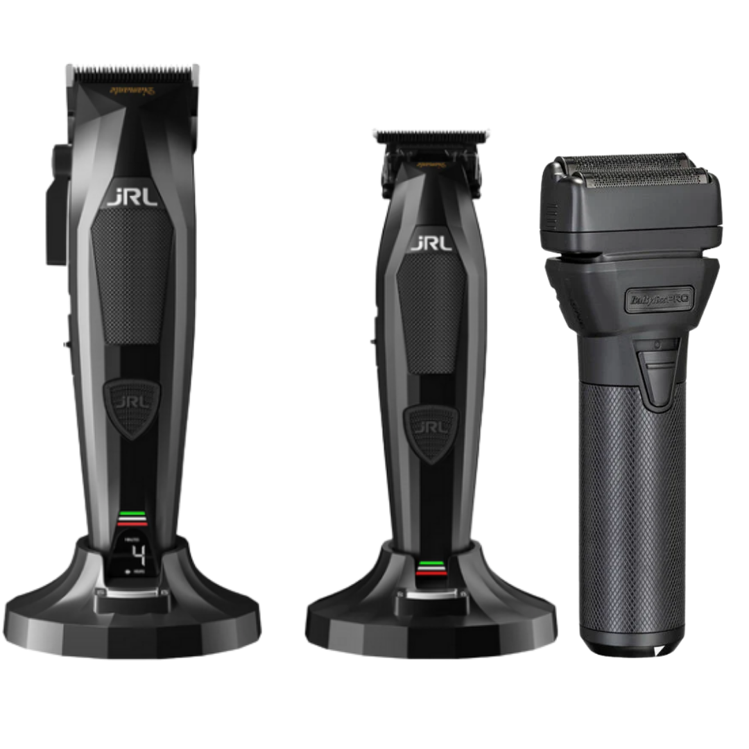 JRL Diamante Clipper y Trimmer + FXOne Shaver Babyliss
