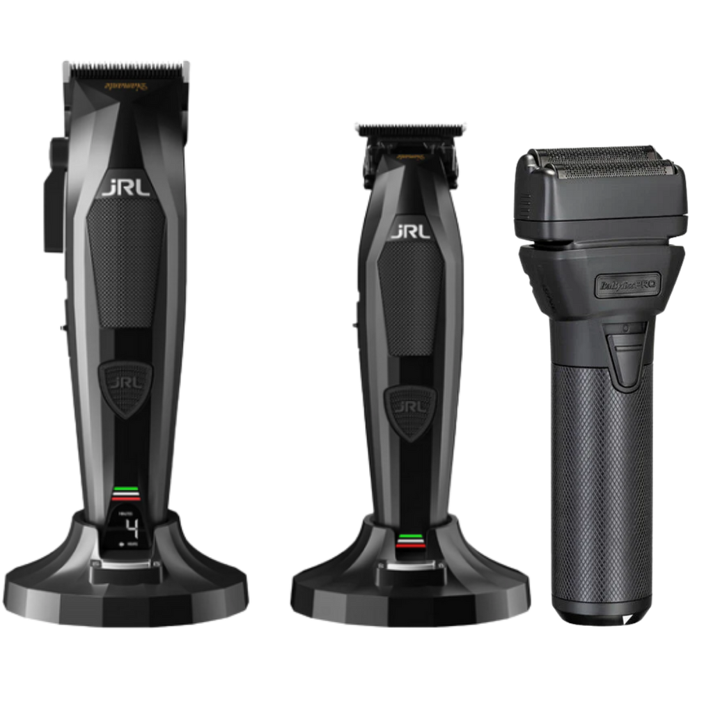 JRL Diamante Clipper y Trimmer + FXOne Shaver Babyliss
