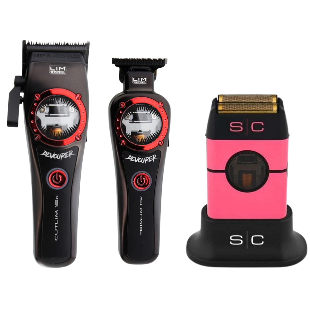 Clipper y Trimmer Devourer (Cutlim + Trimlim) + Stylecraft Instinct Shaver Metal Edition