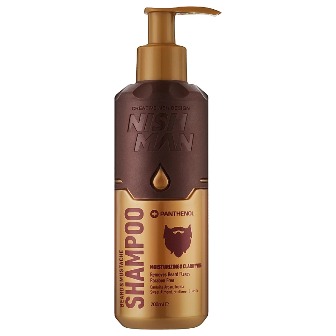 Nishman Champú Para Barba Profesional - 200 ml