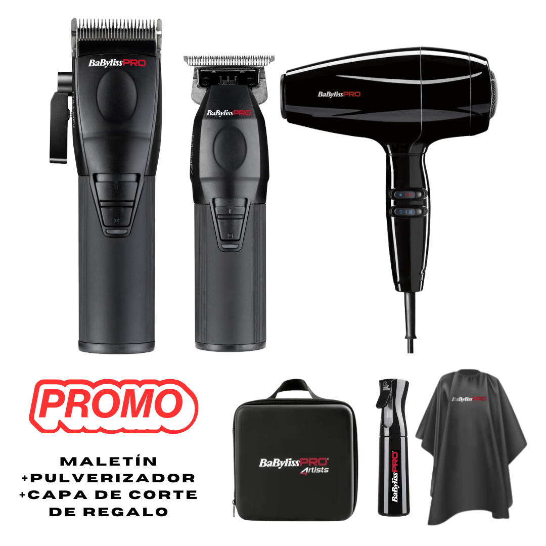 Pack FreshFX (Clipper+Trimmer+Secador) Babyliss