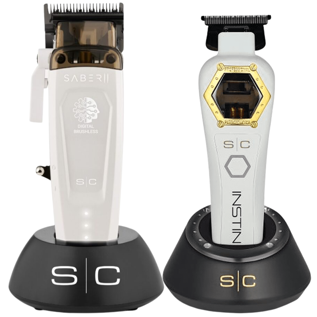 Stylecraft Saber 2.0 Clipper + Stylecraft Instinct Trimmer Metal Edition