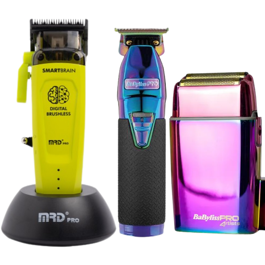 MRD Smart Brain Clipper + Skeleton Boost Trimmer + FX02 Shaver