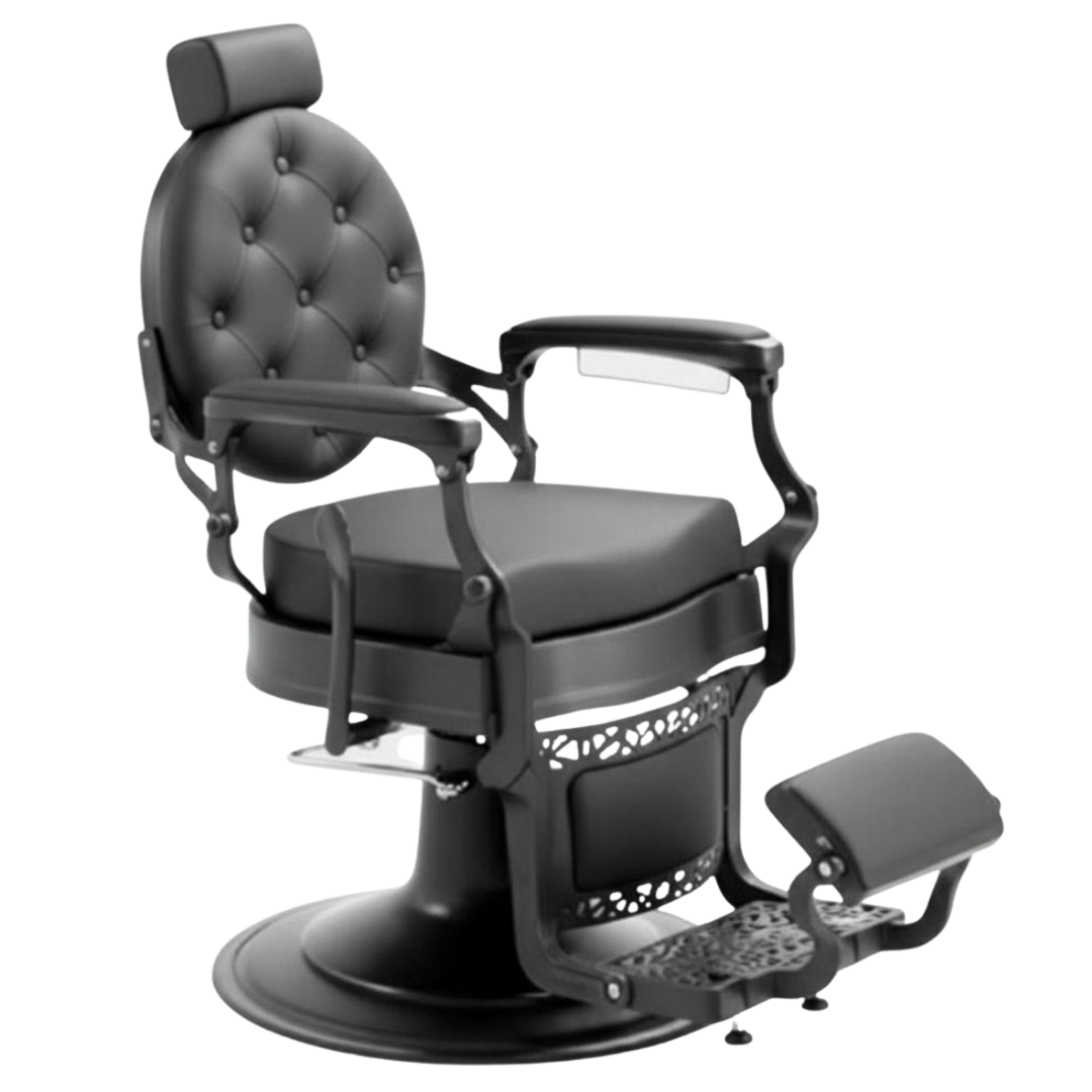 Sillón de Barberia Deluxe Black Edition