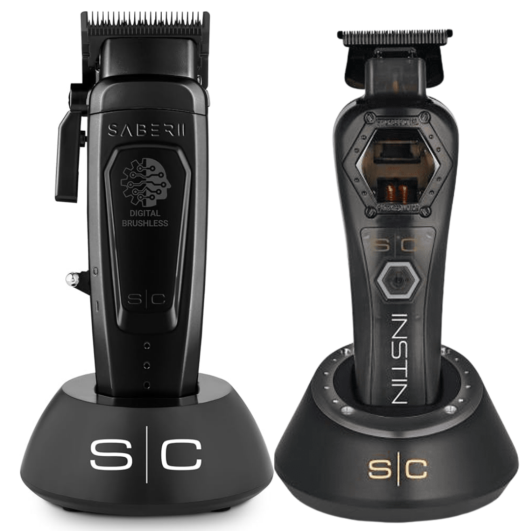 Stylecraft Saber 2.0 Clipper + Stylecraft Instinct Trimmer Metal Edition