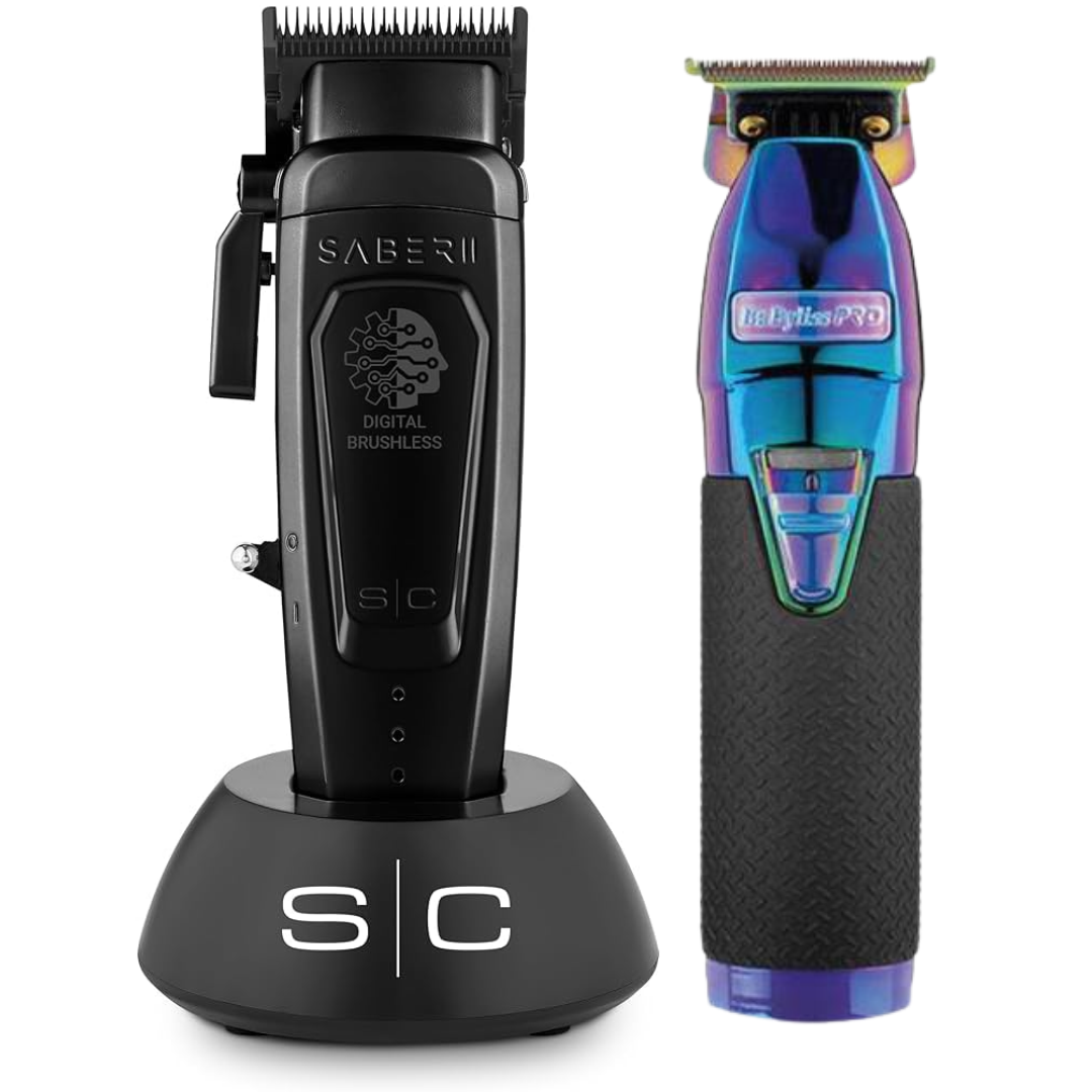 Stylecraft Saber 2.0 Clipper + Skeleton Trimmer Babyliss