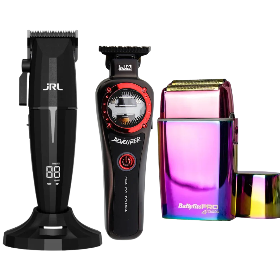 Combo JRL Onyx Clipper + Devourer Trimmer (Trimlim) + FX02 Shaver