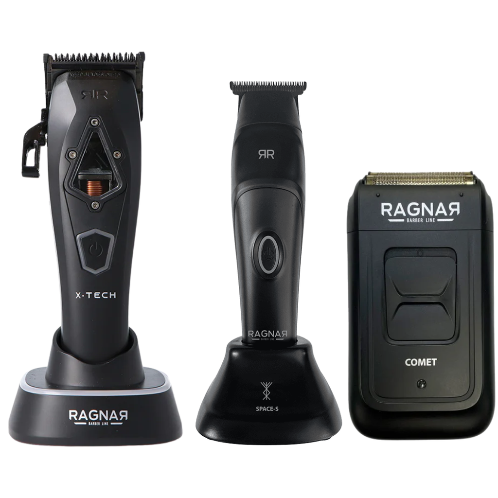 Space Racer Ragnar's Ragnar X-Tech Clipper + Ragnar Space-S Trimmer + Ragnar Comet Shaver ...
