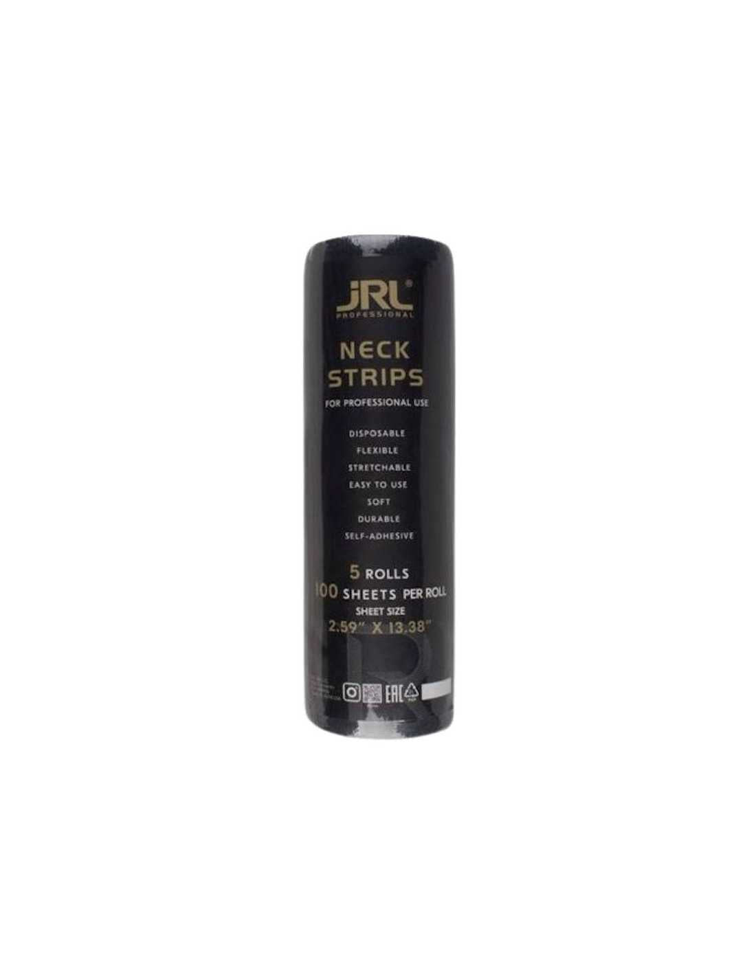 Papel de Cuello JRL Negro