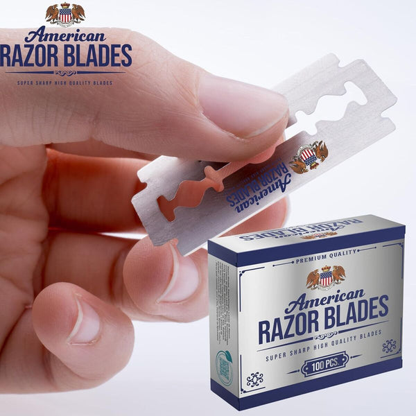 Cuchillas American Razor Blades Caja x100