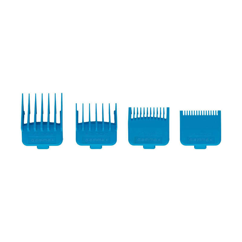 4 peines guía magnéticos azules Gamma Piu