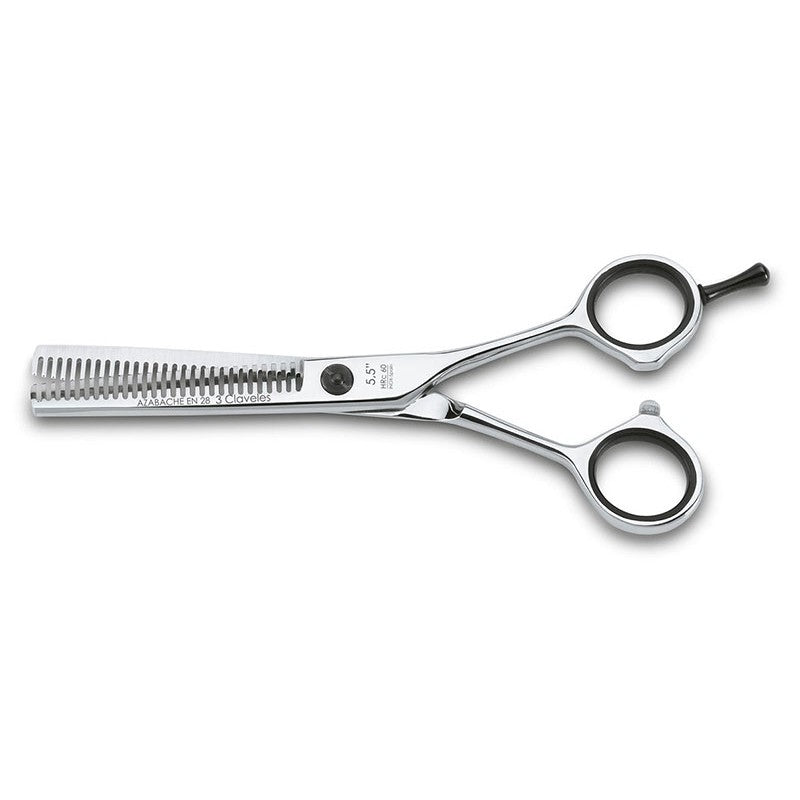 Tijera de Corte Azabache Entrecortar 28 5.5" E 3Claveles